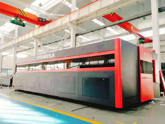 Precitec Laser Head 1000W-25000W CNC Fiber Laser Cutting Machine do obróbki arkuszy metalowych