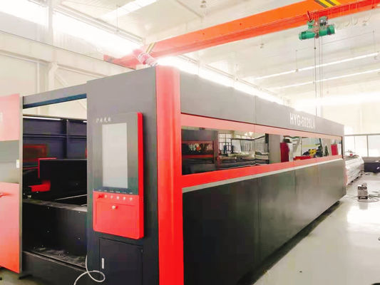 Precitec Laser Head 1000W-25000W CNC Fiber Laser Cutting Machine do obróbki arkuszy metalowych