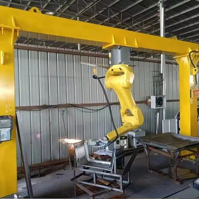 CNC Tak 3D laserowa maszyna do spawania robotów dla inteligentnej złożonej maszyny do cięcia metalu