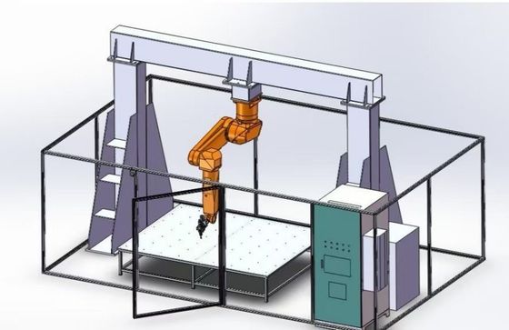 CNC Tak 3D laserowa maszyna do spawania robotów dla inteligentnej złożonej maszyny do cięcia metalu